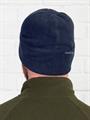 Шапка КМФ78 флисовая плоский шов синяя ш-фл-пш/син