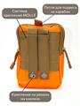 Подсумок Тур тактический 12х17 см универсальный оранжевый пдсм-тур-12х17/ора