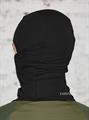 Балаклава БАРС Гюрза М1 летняя 92% хлопок, 8% лайкра черная блк/грз/чрн