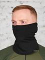 Балаклава БАРС Гюрза М1 летняя 92% хлопок, 8% лайкра черная блк/грз/чрн