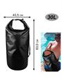 Гермомешок КМФ78 Dry Bag 30 л черный kmf-DryBag30/blk
