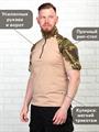 Рубашка К-Спец тактическая боевая с коротким рукавом рип-стоп мультикам - фото 32787