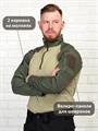 Рубашка К-Спец тактическая боевая с длинным рукавом рип-стоп олива рубТ-РС/олив