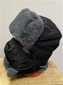 Шапка-ушанка с маской мех искусственный влагоотталкивающая (до -35 С) черная ушанка/Л/чрн