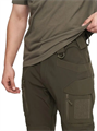 Брюки Mil-Tec Assault карго тактические softshell олива 11380012 Брюки Mil-Tec Assault карго тактические softshell олива 11380012