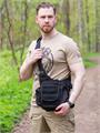 Сумка Mil-Tec SLING BAG тактическая черная 13726502 - фото 37198