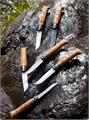 Нож Opinel №8 Alpine adventures, нержавеющая сталь, рукоять дуб, гравировка лось 002627