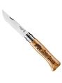 Нож Opinel №8 Alpine adventures, нержавеющая сталь, рукоять дуб, гравировка бизон 002629 - фото 37377