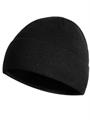 Шапка БАРС вязаная на флисе черная Вязанная шапка с флисовой подкладкой (55- 58, Черный)