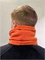 Шарф-труба КМФ78 Тур снуд удлиненный флисовый оранжевый шарф/удл-оранж