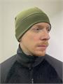 Шапка Mil-Tec ELASTIC Fleece утепленная эластичная флисовая плоский шов олива 12137001