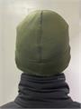 Шапка Mil-Tec ELASTIC Fleece утепленная эластичная флисовая плоский шов олива 12137001