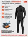 Термобелье Sina THERMOSKIN (до -25 С) черное 10.3UMDUB6