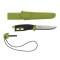 Нож Morakniv Companion Spark (S) Green, нержавеющая сталь, 13570 - фото 6287