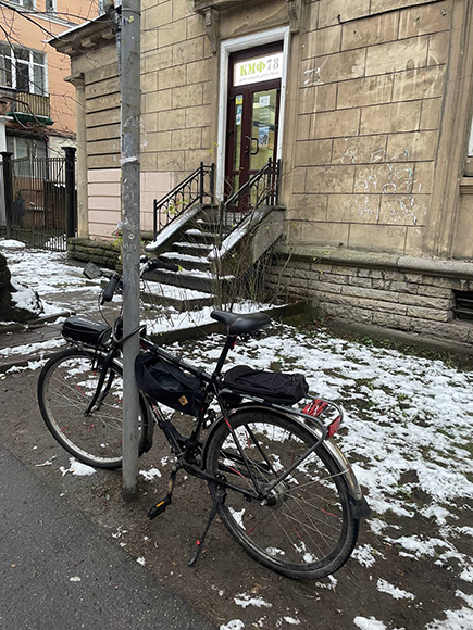 велосипед на зиму