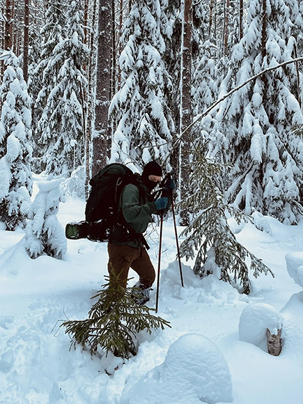 поход зимний